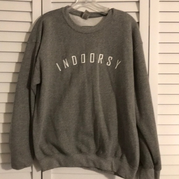 Gildan Tops - “Indoorsy” Crewneck